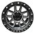 Roda MKW M205 Series 17x8.5  5x127  0mm   Cinza Borda Preta - Imagem 2