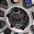 Roda MKW M205 Series 17x8.5  5x127  0mm   Cinza Borda Preta - Imagem 3