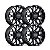 Roda MKW M95 18x9 8x165.1 +10mm Preto Fresado - Imagem 2