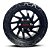 Roda RE KF001 17x9 6x139.7 0mm  Preto Fosco c/ Fresado - Imagem 2