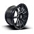 Roda RE KF61602  20x9  6x139.7  +15mm Preto Fosco c/ Fresado - Imagem 1