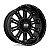 Roda XD Hoss II XD829 20x9 8x165.1  0mm  Preto Brilhante - Imagem 1