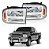 Farol Dianteiro F-250/F-350/F-4000 Harley Oled Duplo Cristal - Imagem 1