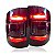 Lanterna Traseira Ram 2010/2012 Modelo 2021Vermelha/Fumê - Imagem 4
