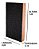 PLACAS EVAPORATIVAS 120CM X 0,60CM X 0,15 CM- PARA CLIMATIZADORES NACIONAIS. - Imagem 1