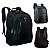 Mochila Bolsa Executiva Preta Grande Para Notebook - Prova D'água - Imagem 2