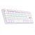 Teclado Mecânico Gamer Redragon Daksa Lunar White, Rainbow, Switch Blue, ABNT2 - Branco - Imagem 3