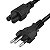 Cabo de Força para Notebook Tripolar 3 Pinos 1.5M - 10A Flexível - Imagem 2