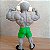 Mascote ET Bodybuilder - 21cm - Impressão 3D com Acabamento Fosco - Imagem 2