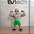 Mascote ET Bodybuilder - 21cm - Impressão 3D com Acabamento Fosco - Imagem 5