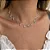 Choker Borboletas Color - Banho Prata 925 - Imagem 1