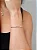 Bracelete Rígido de Prata Bolinhas Liso - Imagem 3