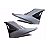 Tampa Lateral Fazer 250 Prata Ano 2011 A 2015 - Imagem 1