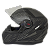 Capacete Fechado Moto Narigueira Alta Fw3 Gt2 Preto Fosco - Imagem 5