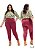 Calça Legging Plus Size Montaria Flanelada / Forrada Com Bolsos Frontais - Imagem 10