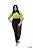 Calça Legging Plus Size Montaria Flanelada / Forrada Com Bolsos Frontais - Imagem 1