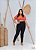 Calça Plus Size Legging Montaria Gorgurão Tecido Canelado Bolsos - Imagem 4