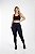 Calça Legging Plus Size Com Bolsos Laterais e Cintura Alta - Imagem 2