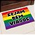 Tapete de Porta Divertido Sejam Bem Viados LGBTQIA+ 40x60 - Imagem 1