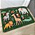Tapete infantil retangular antiderrapante 95x130 Estampa Savana - Imagem 1