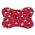 Tapete ossinho para potinhos dos pets comedouro Estampa Dogs Fundo Vermelho 33 cm x 46 cm - Imagem 2