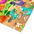 Tapete Infantil Dobrável com Maletinha 150 cm x 200 cm Espessura 8mm Estampa Dinossauros - Imagem 3