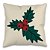 Kit 4 Capas de Almofadas Decorativas Símbolos de Natal - 45 cm x 45 cm - Imagem 4