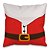Kit 4 Capas de Almofadas Decorativas Natal Papai Noel - 45 cm x 45 cm - Imagem 5