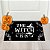Tapete de Porta Halloween 40x60 Estampa A Bruxa Está Aqui - Imagem 1