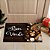 Tapete de Porta Natal 40x60 Estampa Luzes e Presentes - Imagem 1