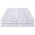 Kit c/ 5 Toalhas De Piso Tapete de Pézinho para Banheiro 45 cm x 70 cm Cor Branco - Imagem 1