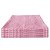 Kit c/ 5 Toalhas De Piso Tapete de Pézinho para Banheiro 45 cm x 70 cm Cor Rosa Claro - Imagem 1