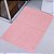 Kit c/ 5 Toalhas De Piso Tapete de Pézinho para Banheiro 45 cm x 70 cm Cor Rosa Claro - Imagem 2