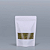 Saco Stand Up Kraft Branco Com Visor (25 unidades) - Imagem 3