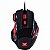 Mouse Gamer VX Gaming Black Widow 2400 DPI ajustavel e 06 botoes preto com vermelho USB - GM102 - Imagem 3