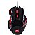 Mouse Gamer VX Gaming Black Widow 2400 DPI ajustavel e 06 botoes preto com vermelho USB - GM102 - Imagem 2