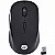 Mouse Sem Fio Wireless 2.4 GHZ Dynamic Silent 1600 DPI Clique Silencioso - Preto - SM200 - Imagem 4