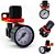 Regulador de pressão roscada 1/4 ar compressor pneumática - Imagem 2