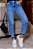 Calça Jeans Cropped Com Barra Desmanchada Revanche - Imagem 1