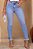 Calça Jeans Skinny Barra Desfiada com Zíper Revanche - Imagem 1