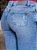 Calça Jeans Skinny Cropped Barra Desfiada Revanche - Imagem 3