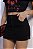 Saia Shorts Com Abertura Lateral Preta Revanche - Imagem 4