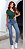 Calça Jeans Reta Barra Normal Revanche - Imagem 1