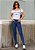 Calça Jeans Skinny Com zíper na Barra Revanche - Imagem 1