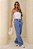 Calça Jeans Wide Leg Bolso Faca Feminina Revanche - Imagem 2