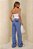Calça Jeans Wide Leg Bolso Faca Feminina Revanche - Imagem 3