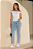 Calça Jeans Reta Com Pedraria Revanche - Imagem 2