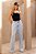 Calça Jeans Wide Leg Bolso Faca Com Cordão Revanche - Imagem 1