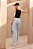Calça Jeans Wide Leg Bolso Faca Com Cordão Revanche - Imagem 3