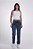 Calça Jeans Reta Com Recortes Feminina Revanche - Imagem 2